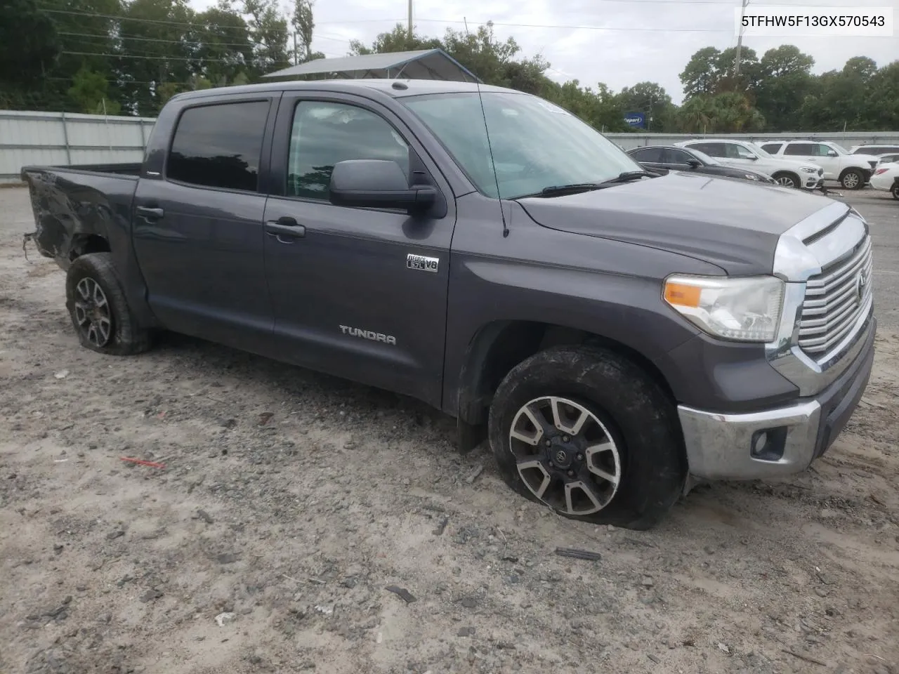 2016 Toyota Tundra Crewmax Limited VIN: 5TFHW5F13GX570543 Lot: 68526514