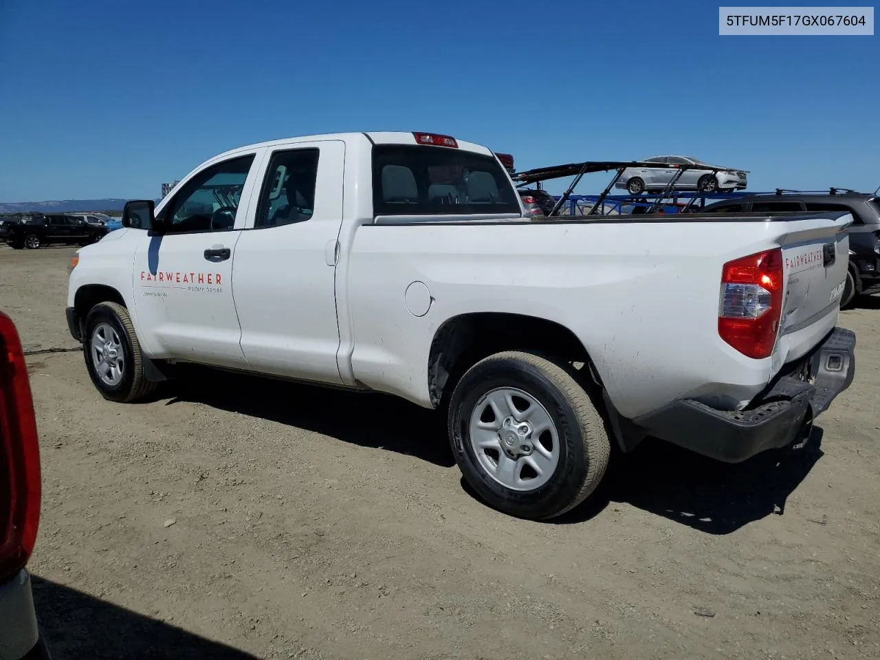 5TFUM5F17GX067604 2016 Toyota Tundra Double Cab Sr