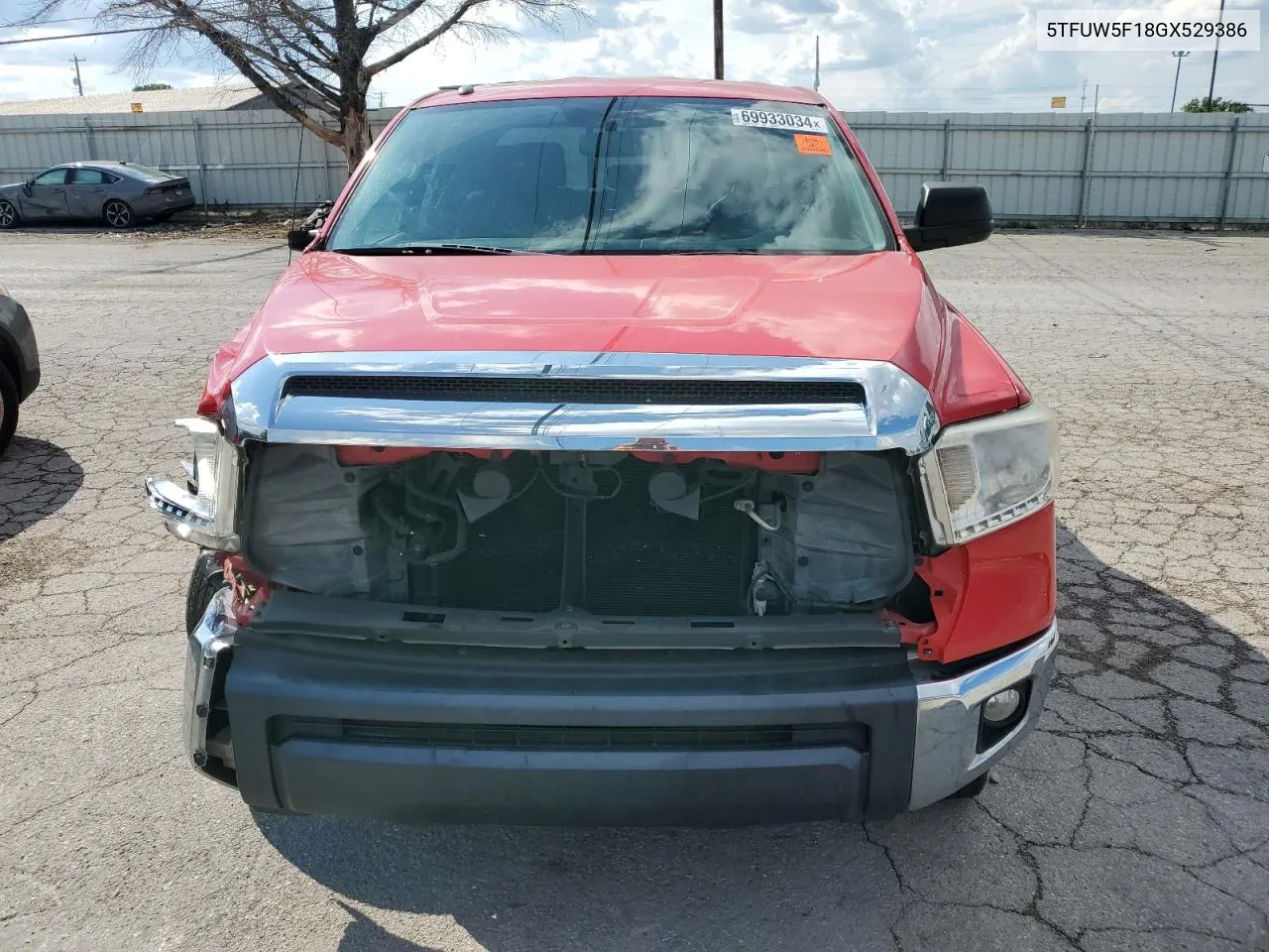 5TFUW5F18GX529386 2016 Toyota Tundra Double Cab Sr