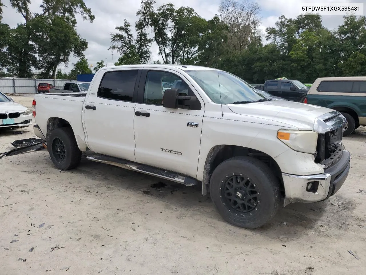 5TFDW5F1XGX535481 2016 Toyota Tundra Crewmax Sr5