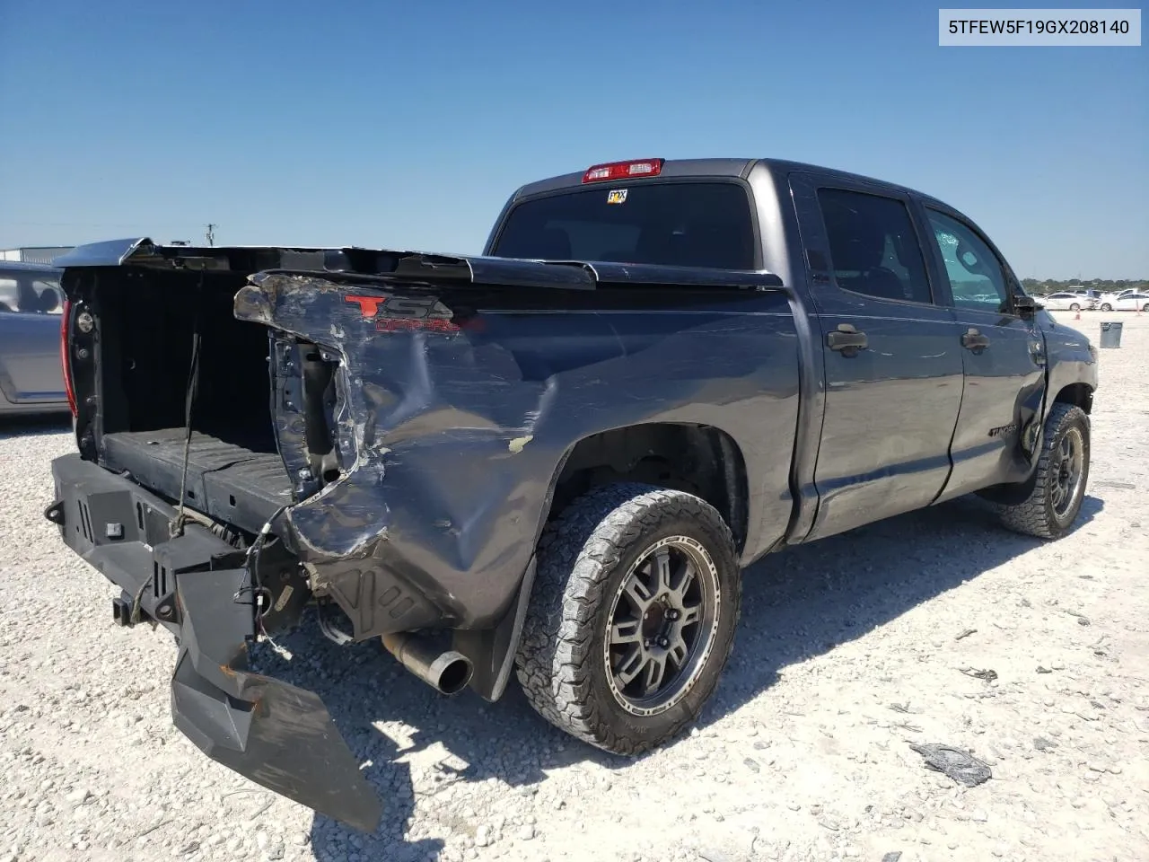 2016 Toyota Tundra Crewmax Sr5 VIN: 5TFEW5F19GX208140 Lot: 70712134