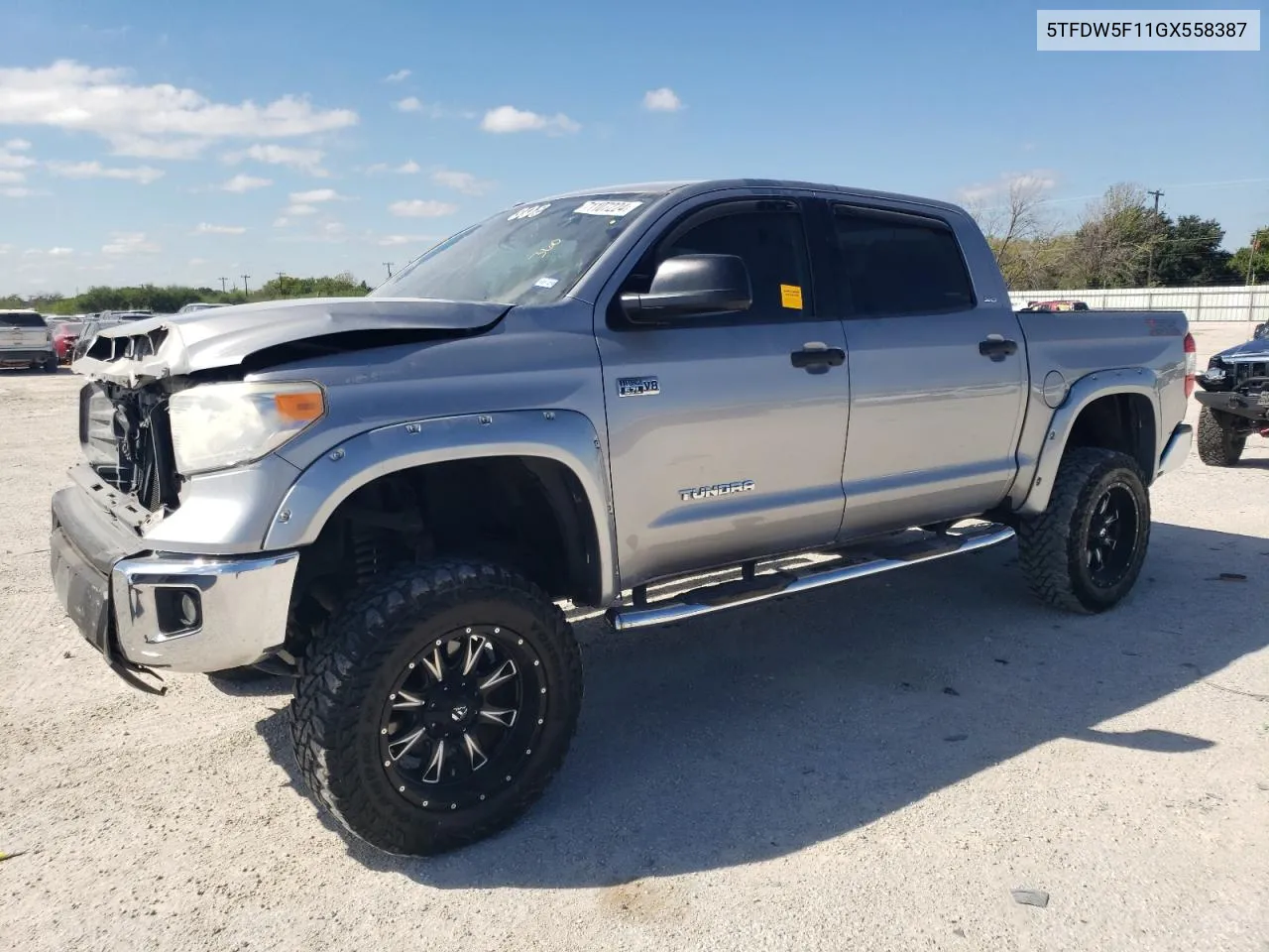 5TFDW5F11GX558387 2016 Toyota Tundra Crewmax Sr5