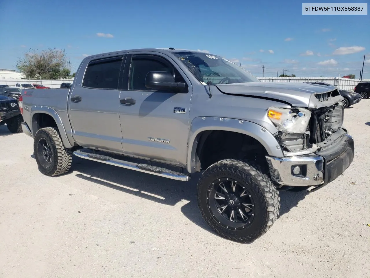 2016 Toyota Tundra Crewmax Sr5 VIN: 5TFDW5F11GX558387 Lot: 71107224