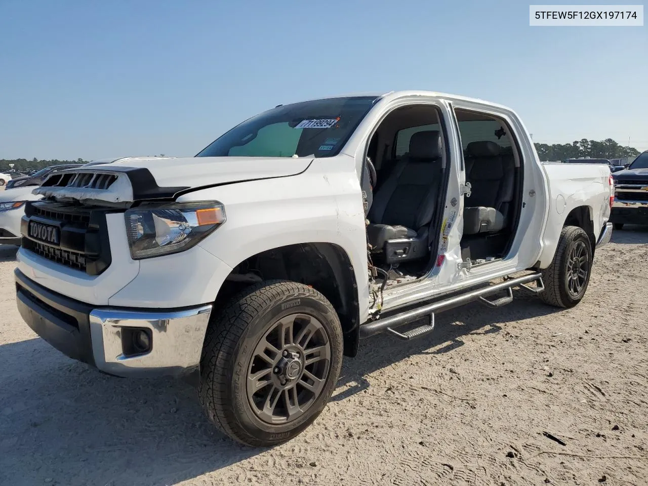 2016 Toyota Tundra Crewmax Sr5 VIN: 5TFEW5F12GX197174 Lot: 71199294