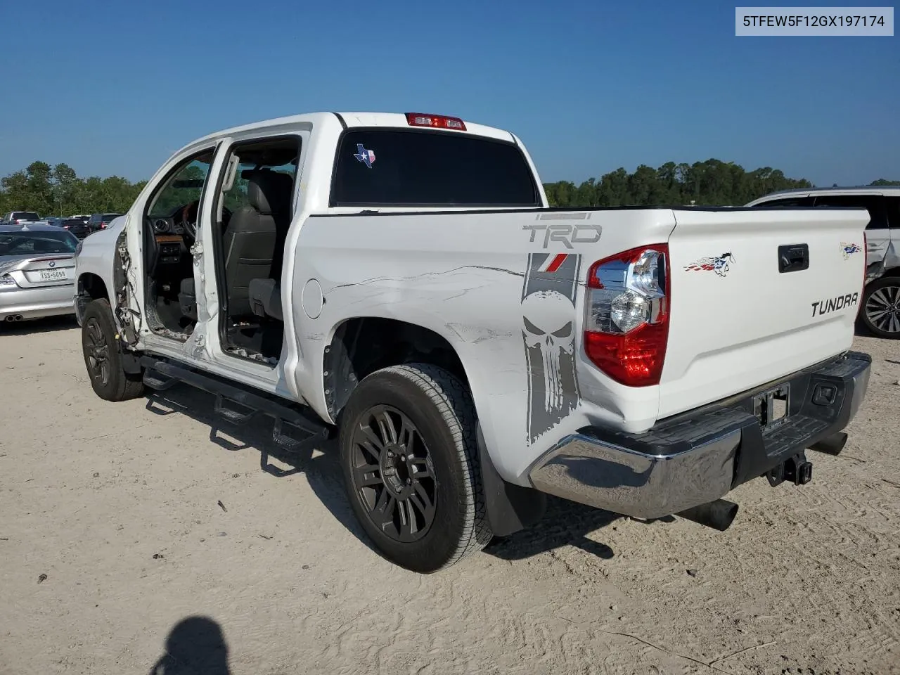 2016 Toyota Tundra Crewmax Sr5 VIN: 5TFEW5F12GX197174 Lot: 71199294