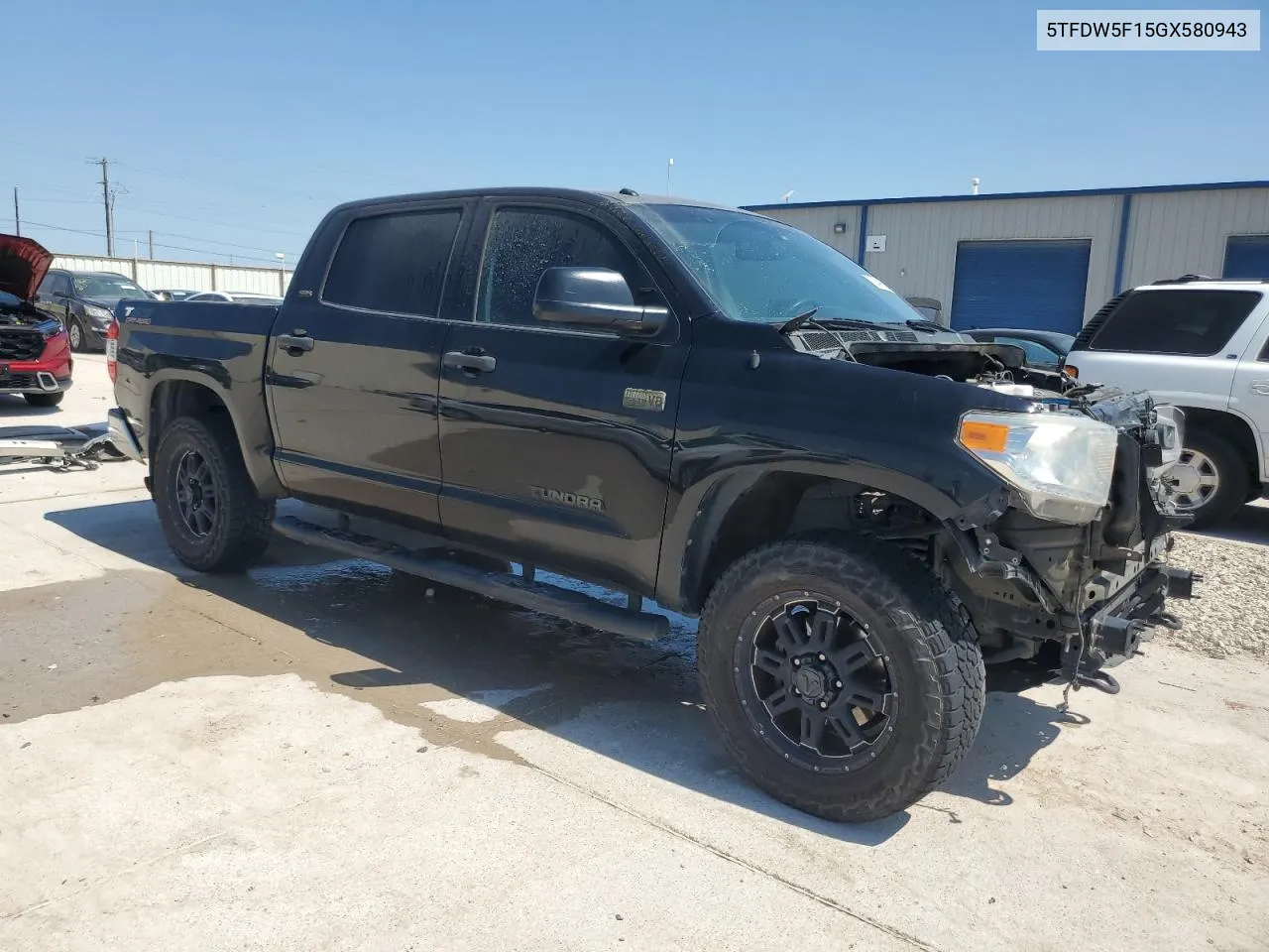 2016 Toyota Tundra Crewmax Sr5 VIN: 5TFDW5F15GX580943 Lot: 71485564