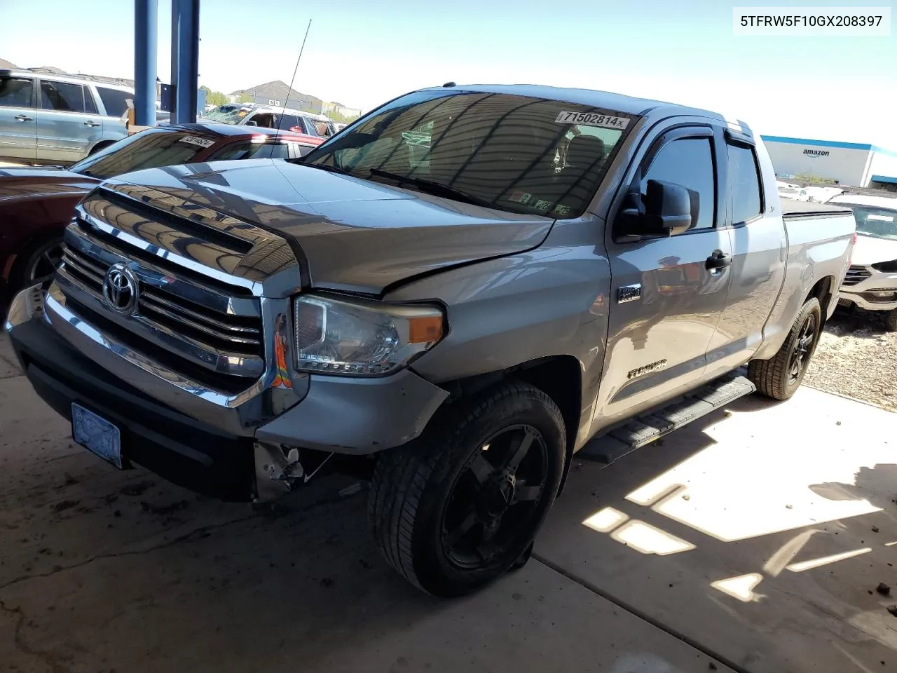 2016 Toyota Tundra Double Cab Sr VIN: 5TFRW5F10GX208397 Lot: 71502814