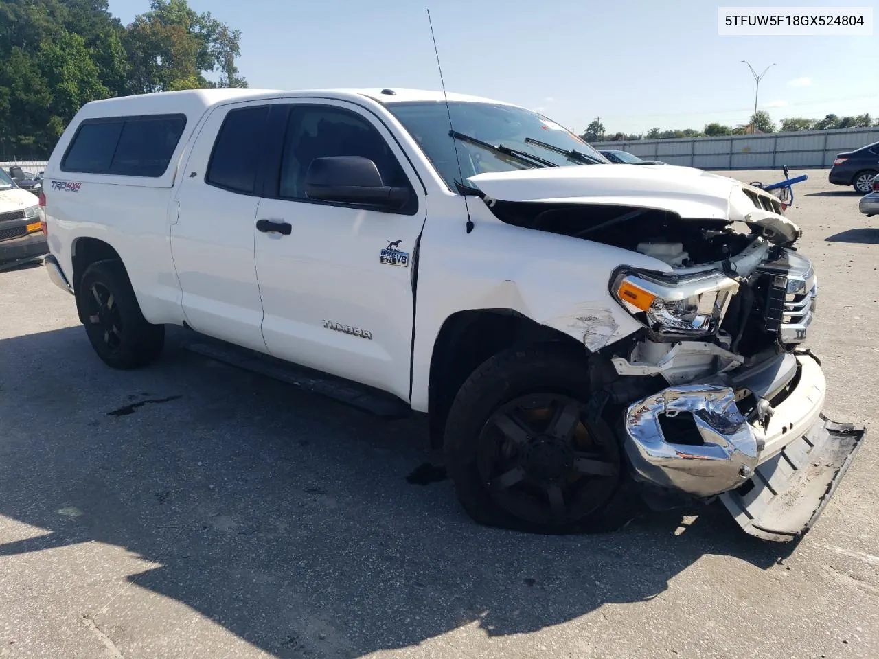 5TFUW5F18GX524804 2016 Toyota Tundra Double Cab Sr