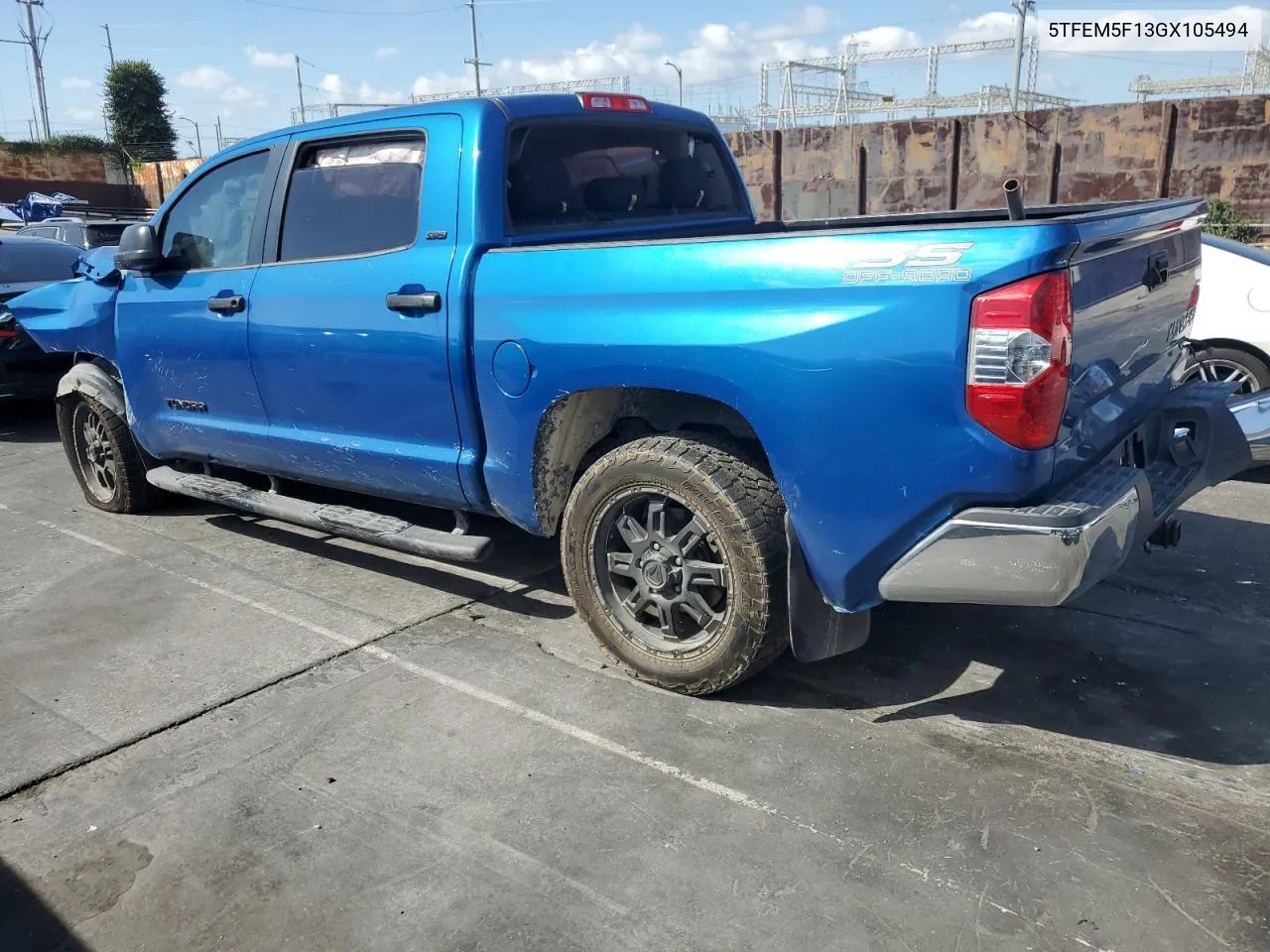 5TFEM5F13GX105494 2016 Toyota Tundra Crewmax Sr5