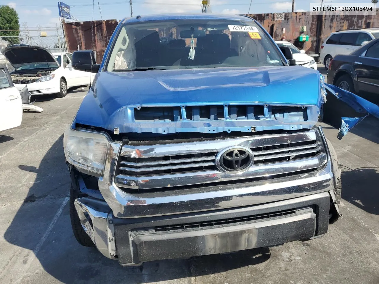 5TFEM5F13GX105494 2016 Toyota Tundra Crewmax Sr5