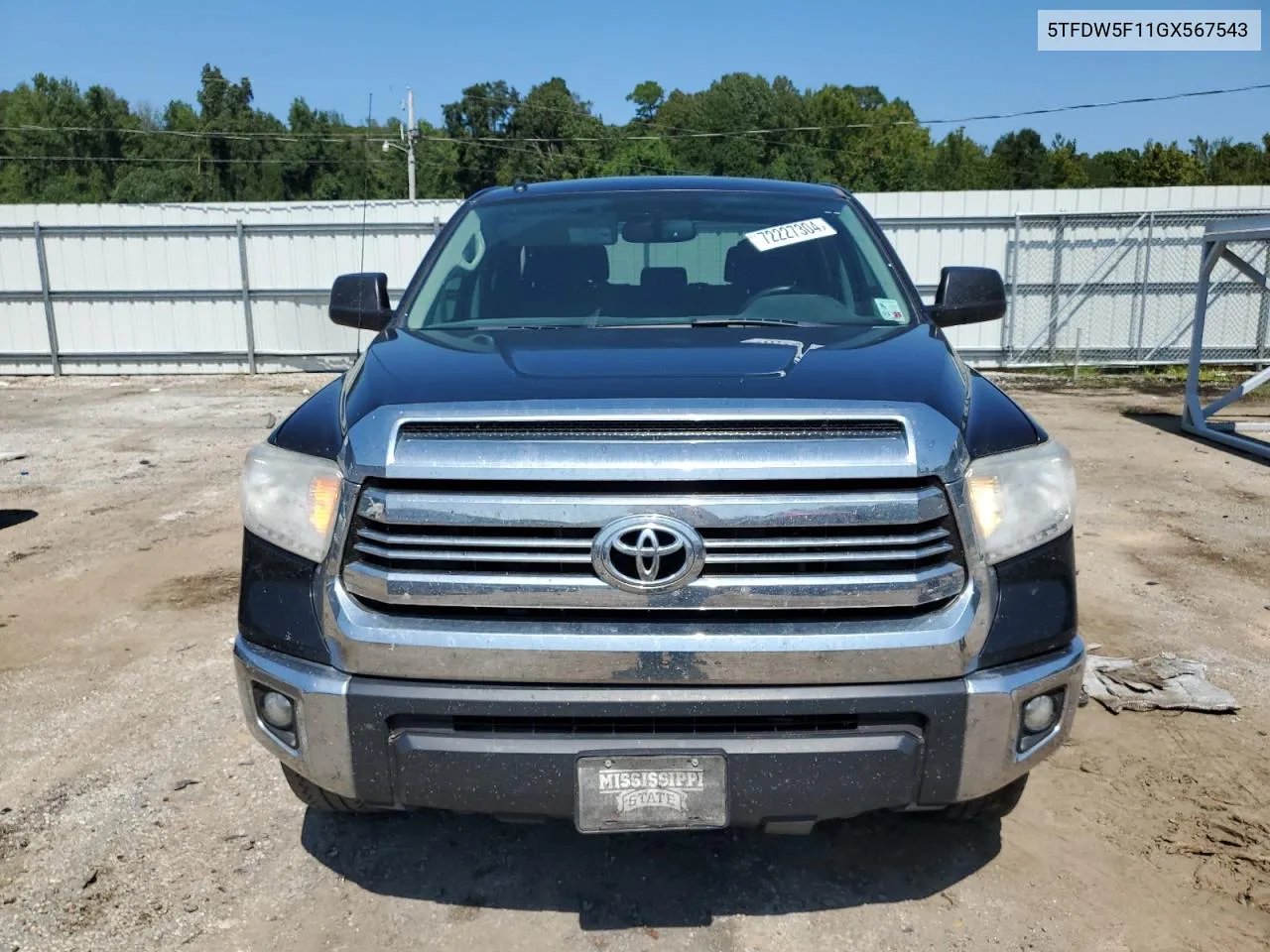 5TFDW5F11GX567543 2016 Toyota Tundra Crewmax Sr5