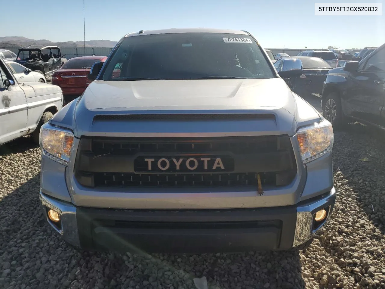 2016 Toyota Tundra Double Cab Limited VIN: 5TFBY5F12GX520832 Lot: 72241384