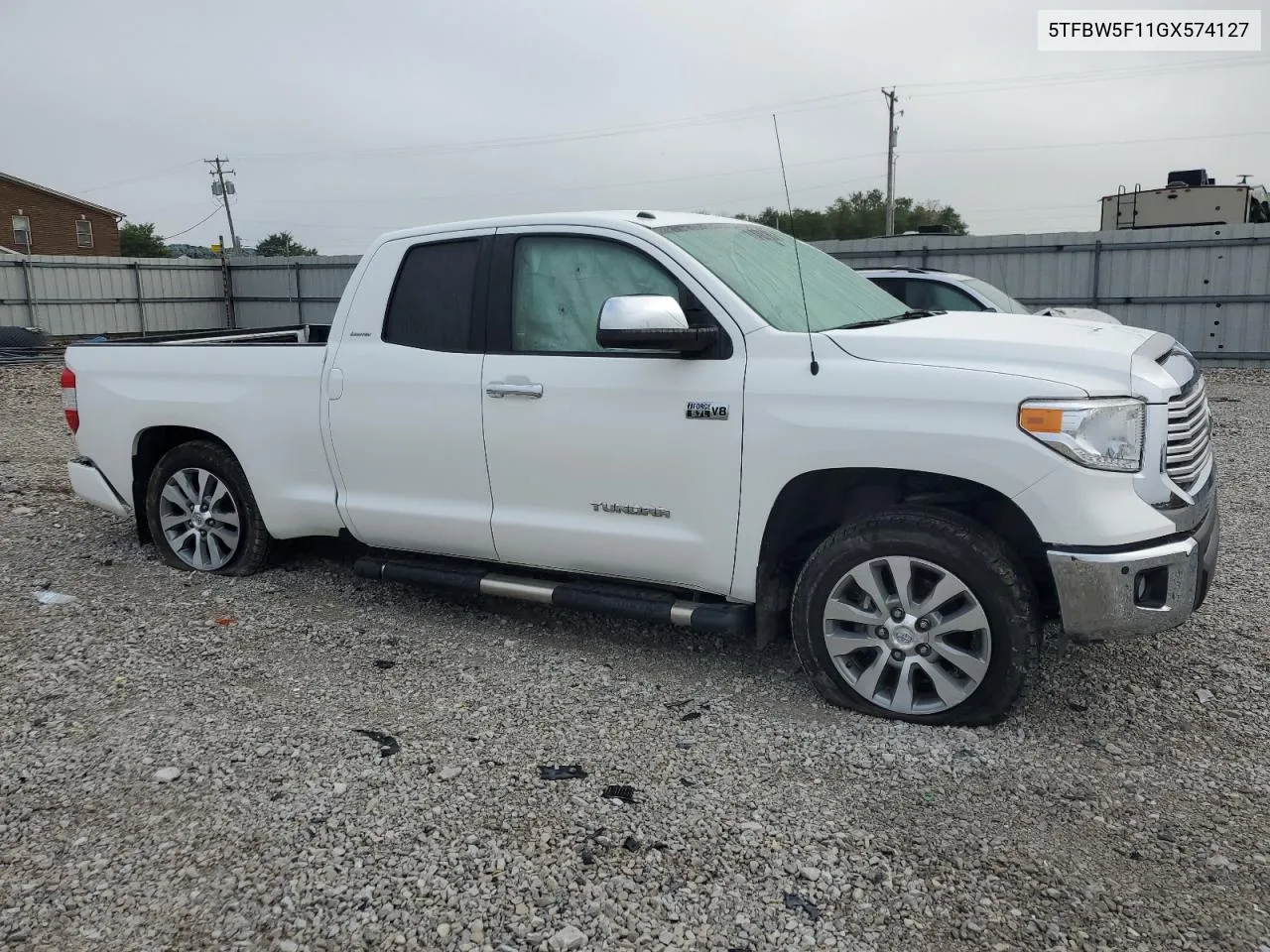 2016 Toyota Tundra Double Cab Limited VIN: 5TFBW5F11GX574127 Lot: 72732384