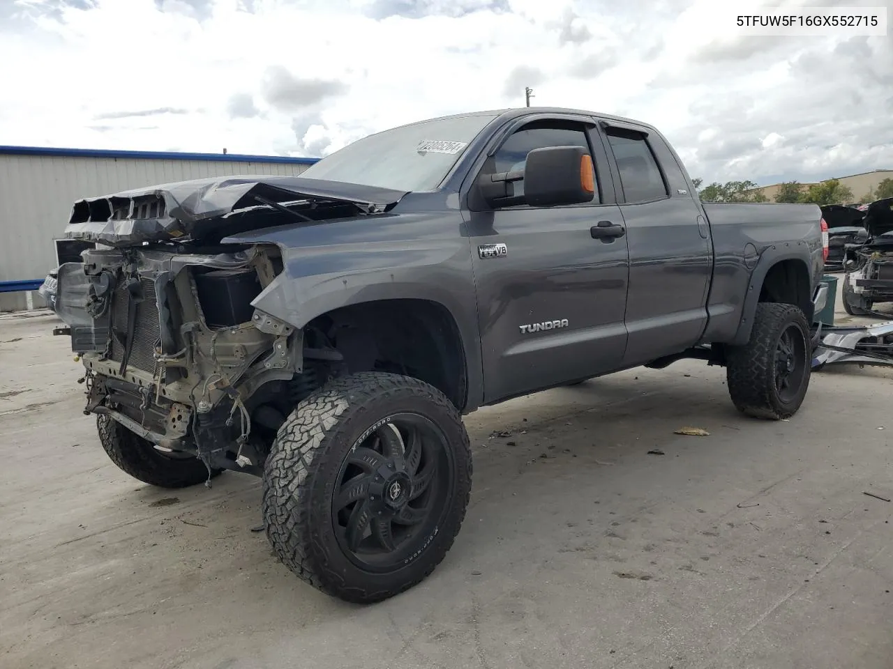 5TFUW5F16GX552715 2016 Toyota Tundra Double Cab Sr