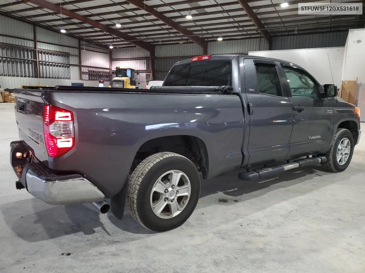 2016 Toyota Tundra Double Cab Sr VIN: 5TFUW5F12GX531618 Lot: 72890674