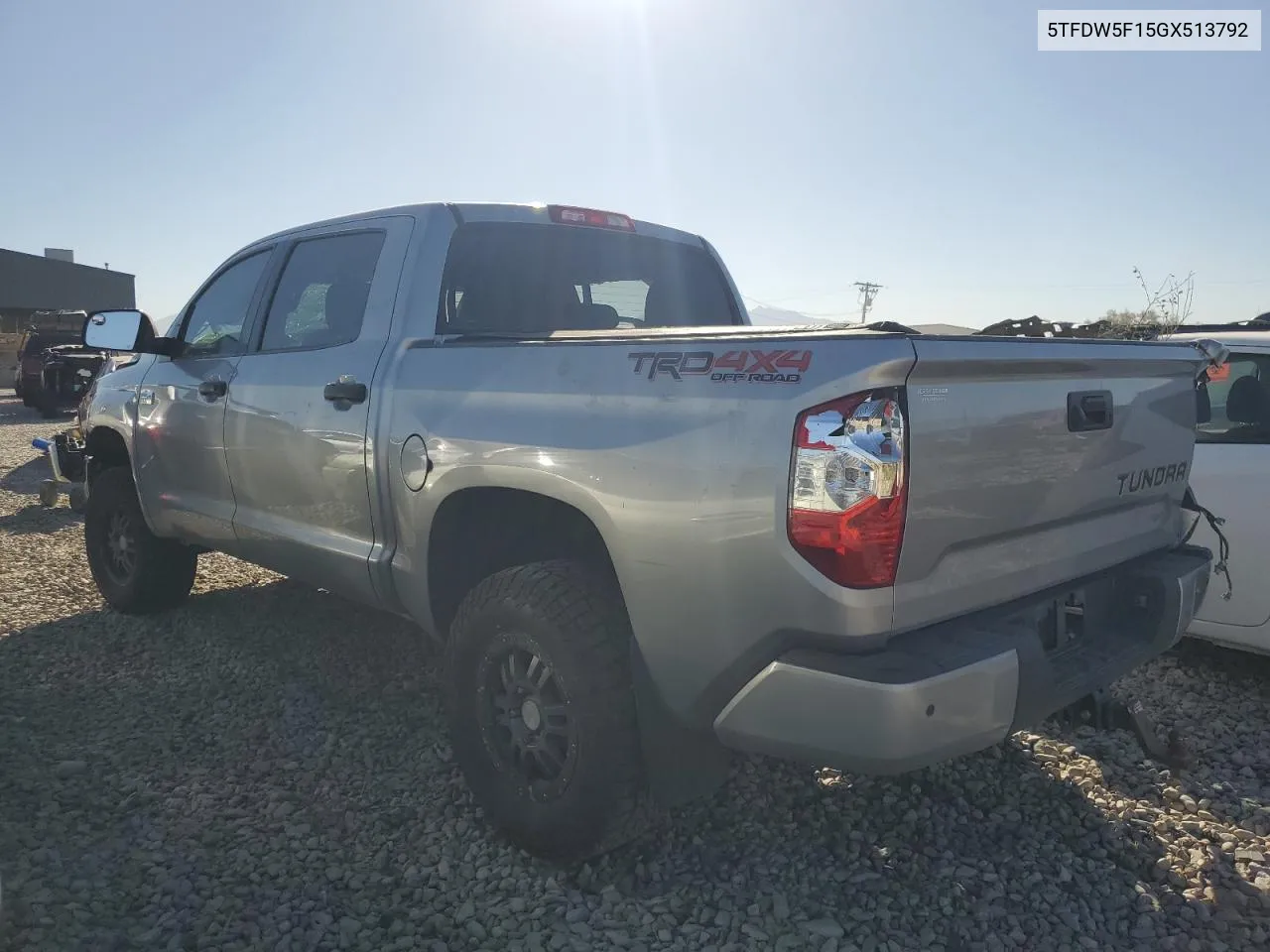 2016 Toyota Tundra Crewmax Sr5 VIN: 5TFDW5F15GX513792 Lot: 73147804