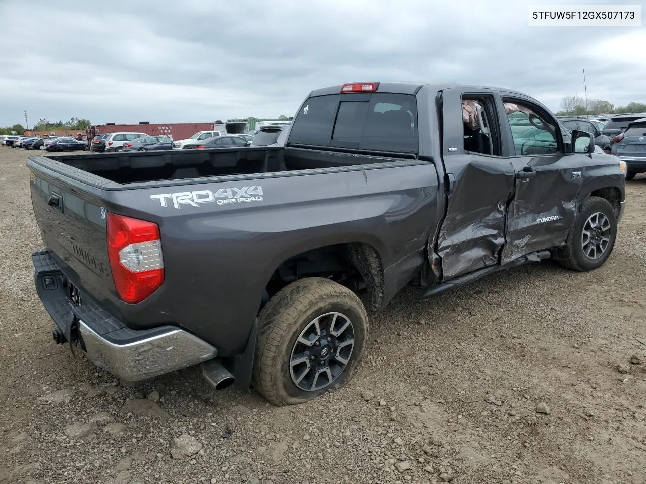 5TFUW5F12GX507173 2016 Toyota Tundra Double Cab Sr