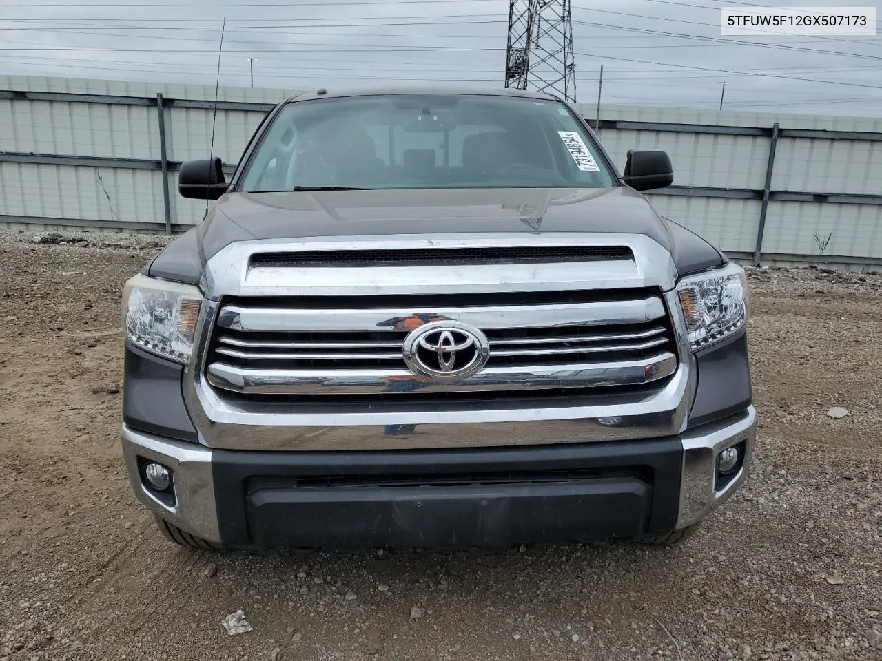 2016 Toyota Tundra Double Cab Sr VIN: 5TFUW5F12GX507173 Lot: 73194864