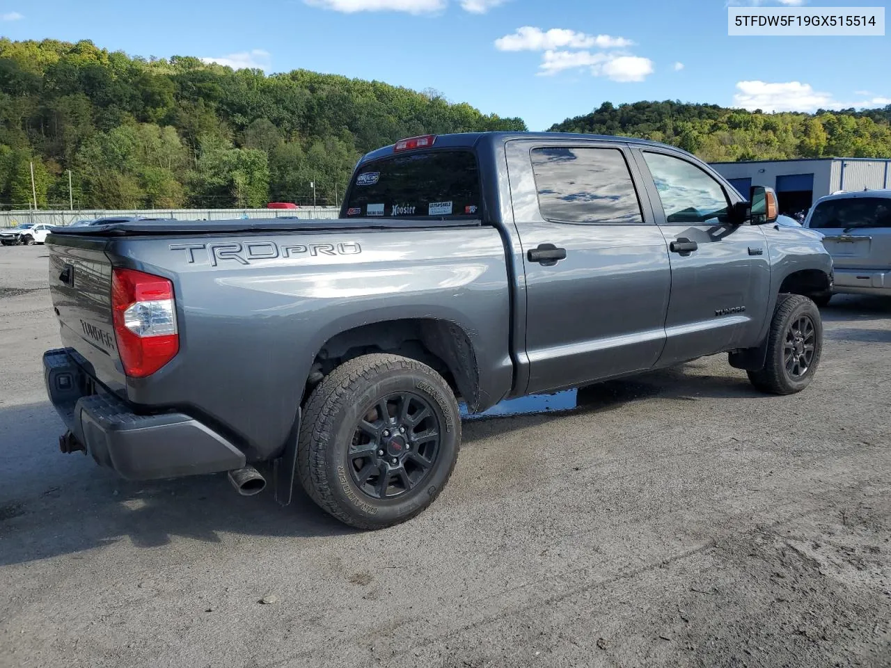 5TFDW5F19GX515514 2016 Toyota Tundra Crewmax Sr5