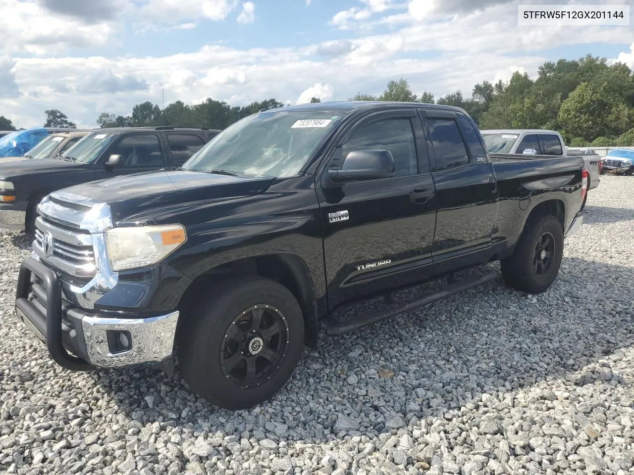 2016 Toyota Tundra Double Cab Sr VIN: 5TFRW5F12GX201144 Lot: 73207984