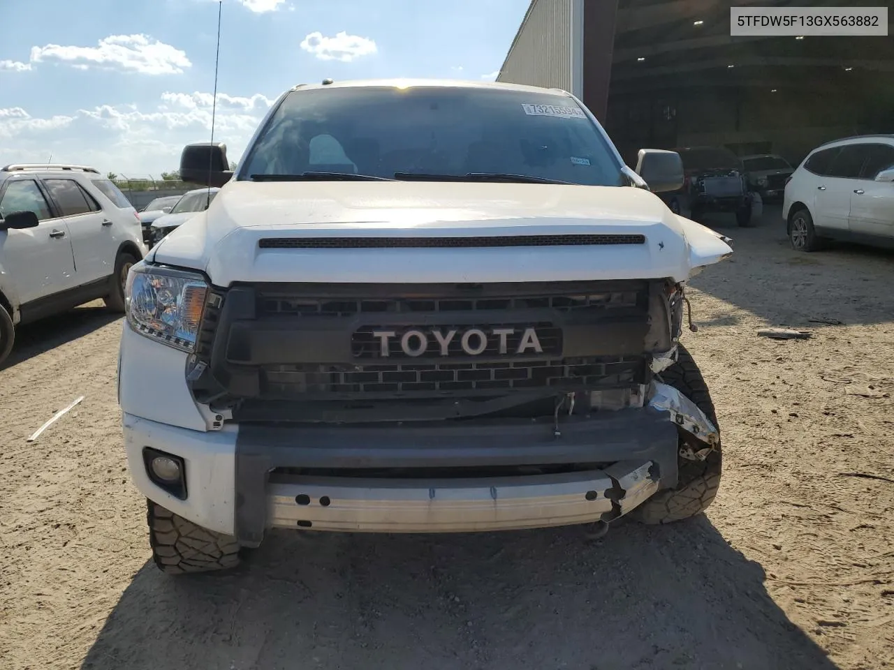 2016 Toyota Tundra Crewmax Sr5 VIN: 5TFDW5F13GX563882 Lot: 73215594