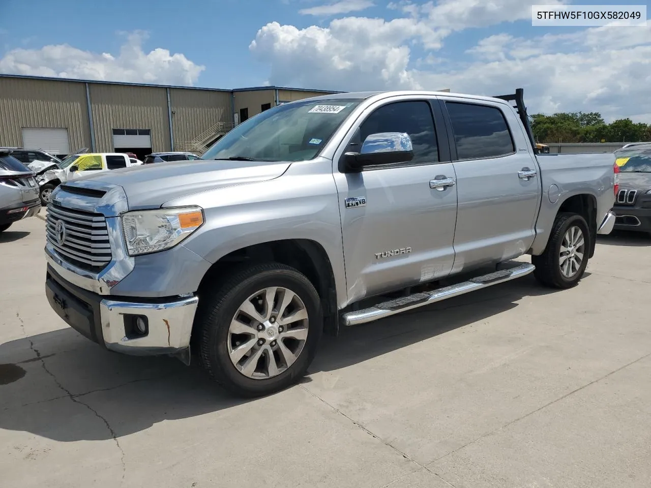 2016 Toyota Tundra Crewmax Limited VIN: 5TFHW5F10GX582049 Lot: 73230814