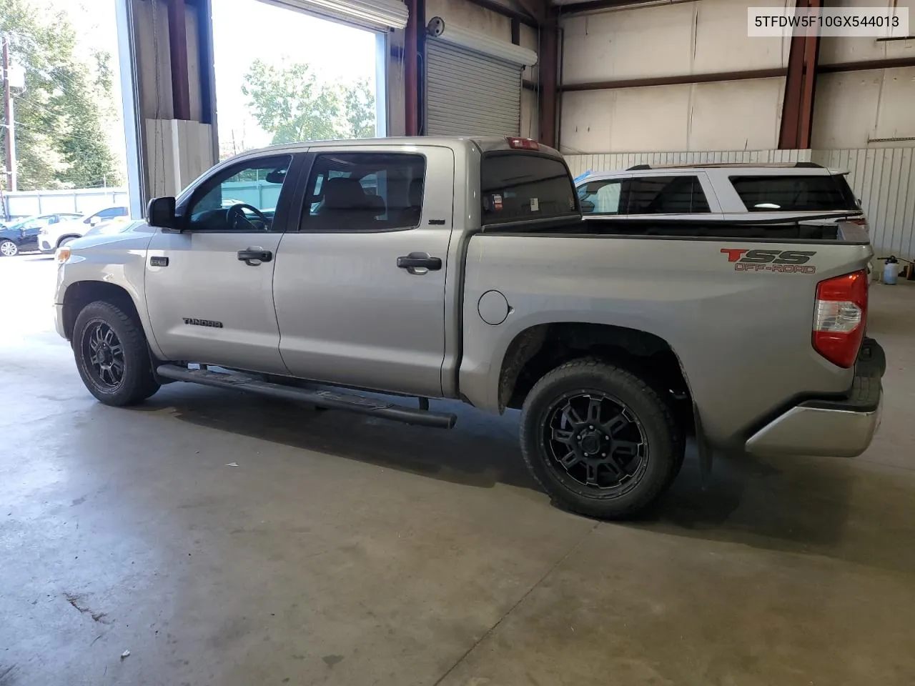 2016 Toyota Tundra Crewmax Sr5 VIN: 5TFDW5F10GX544013 Lot: 73481194