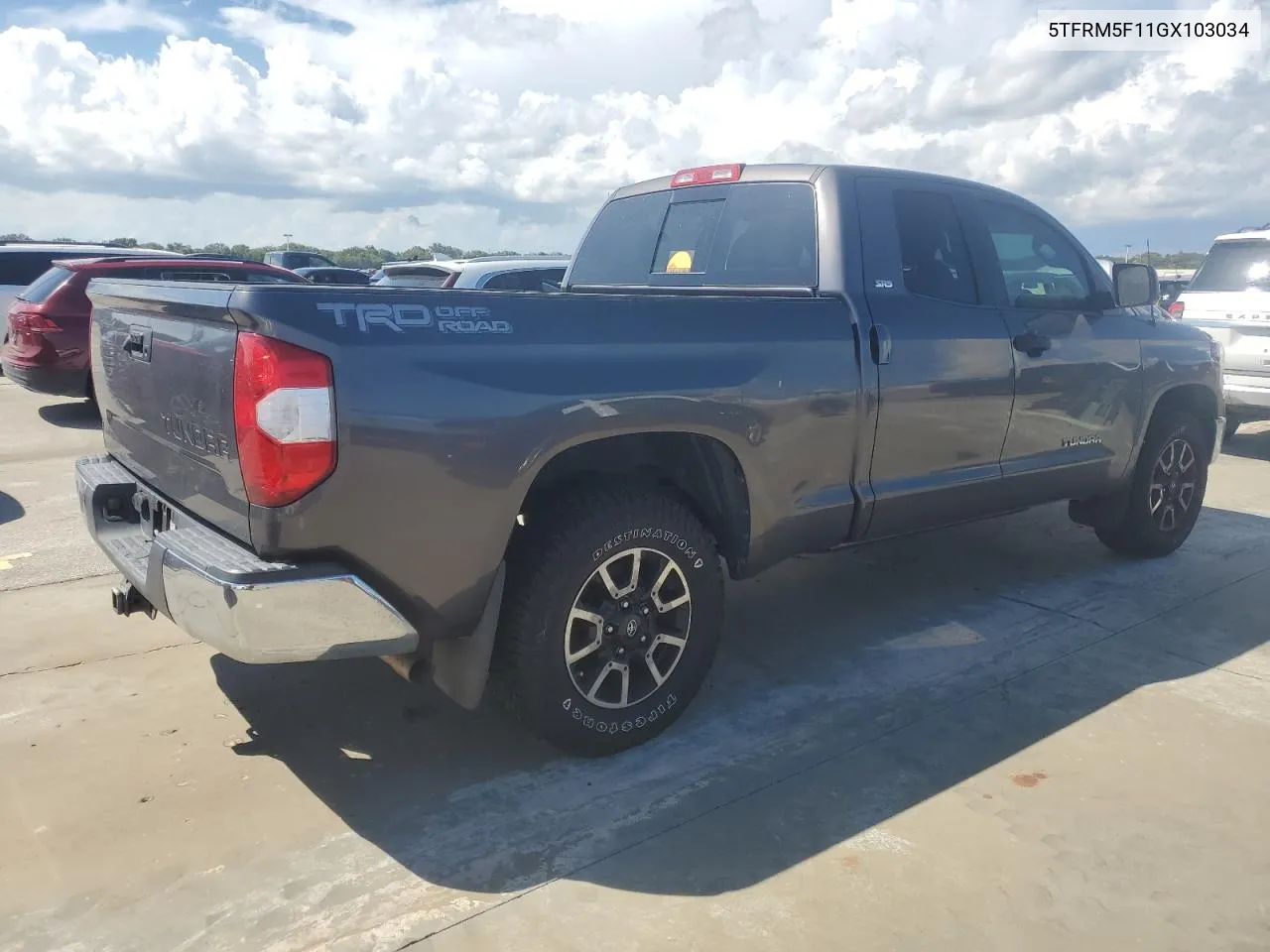 5TFRM5F11GX103034 2016 Toyota Tundra Double Cab Sr