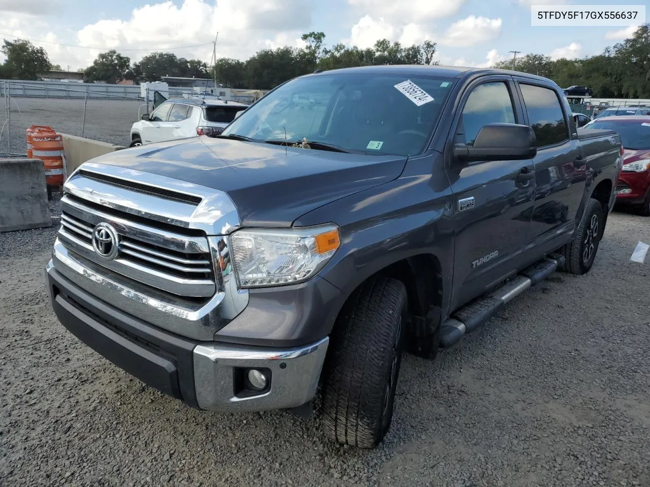 2016 Toyota Tundra Crewmax Sr5 VIN: 5TFDY5F17GX556637 Lot: 73856724