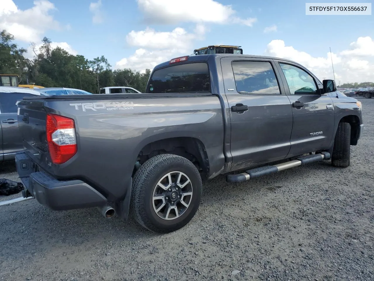 2016 Toyota Tundra Crewmax Sr5 VIN: 5TFDY5F17GX556637 Lot: 73856724