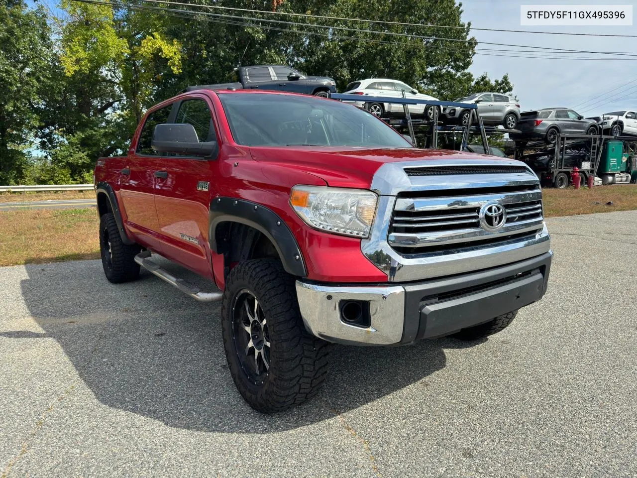 2016 Toyota Tundra Crewmax Sr5 VIN: 5TFDY5F11GX495396 Lot: 73869724