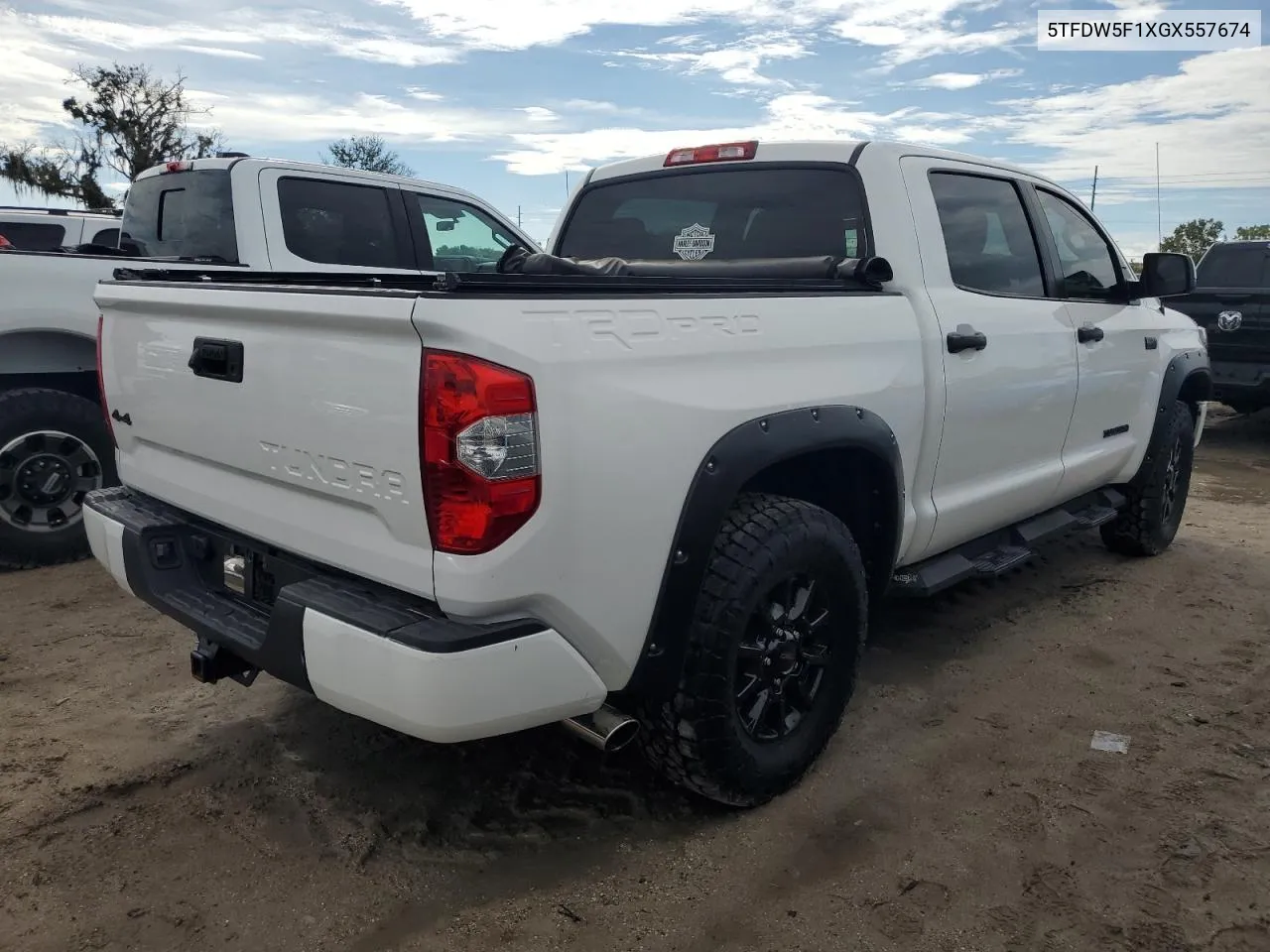 2016 Toyota Tundra Crewmax Sr5 VIN: 5TFDW5F1XGX557674 Lot: 73916814