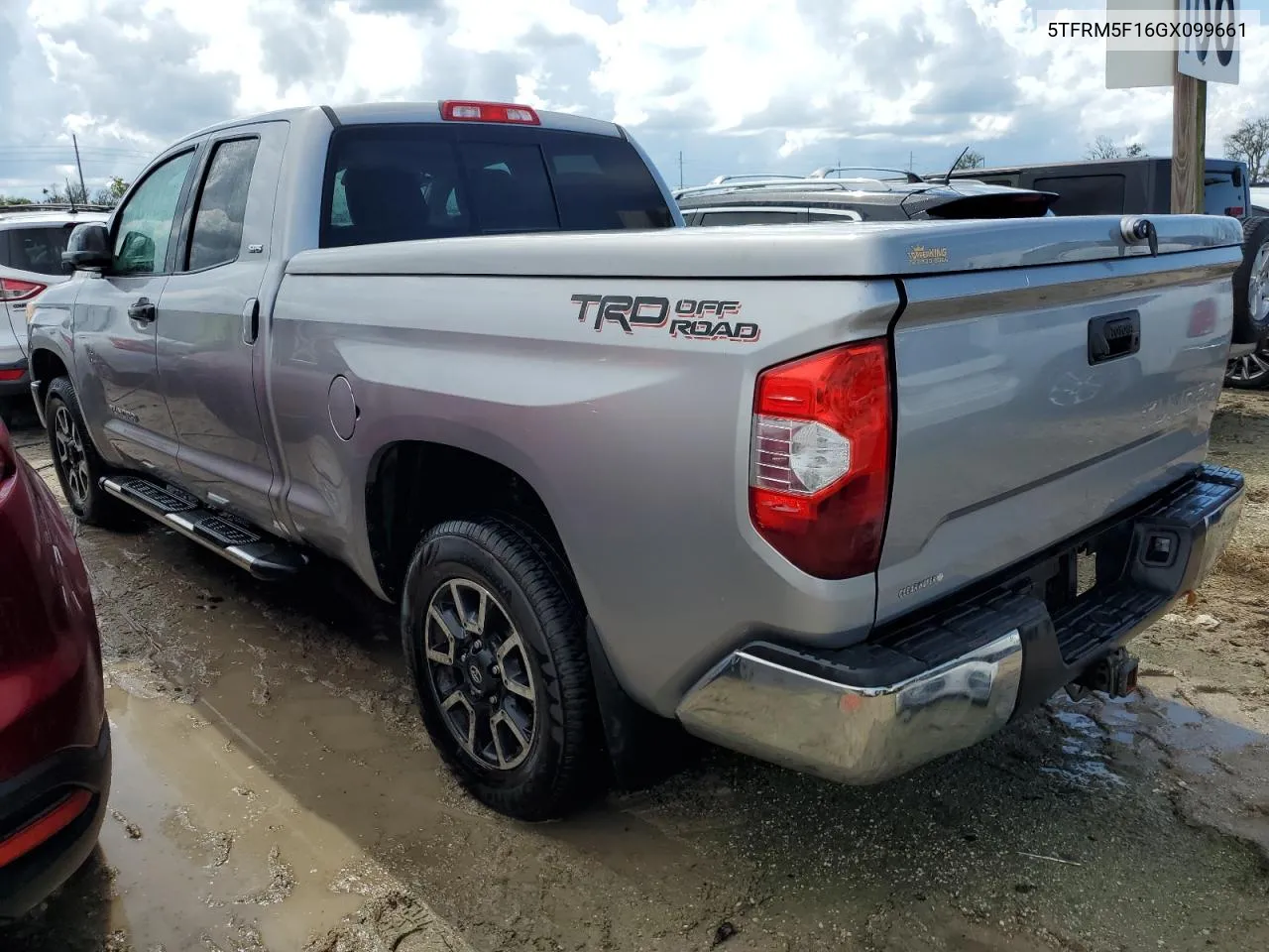 2016 Toyota Tundra Double Cab Sr VIN: 5TFRM5F16GX099661 Lot: 74200044