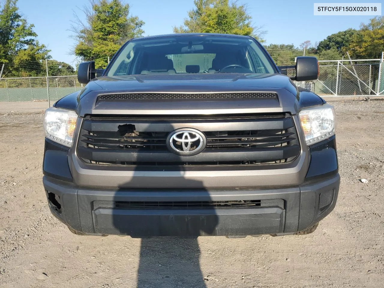 2016 Toyota Tundra Double Cab Sr VIN: 5TFCY5F15GX020118 Lot: 74260754