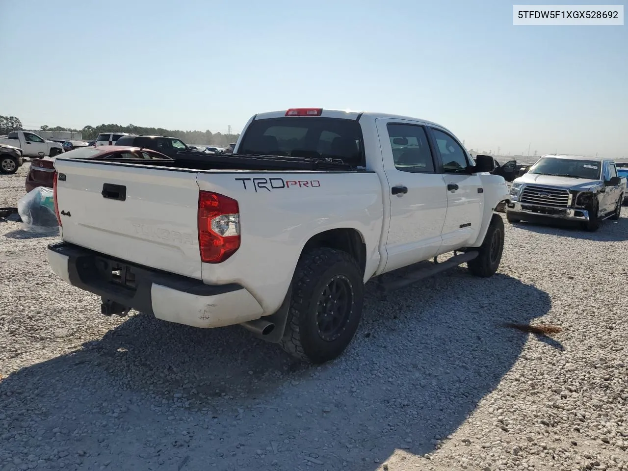 2016 Toyota Tundra Crewmax Sr5 VIN: 5TFDW5F1XGX528692 Lot: 74691574