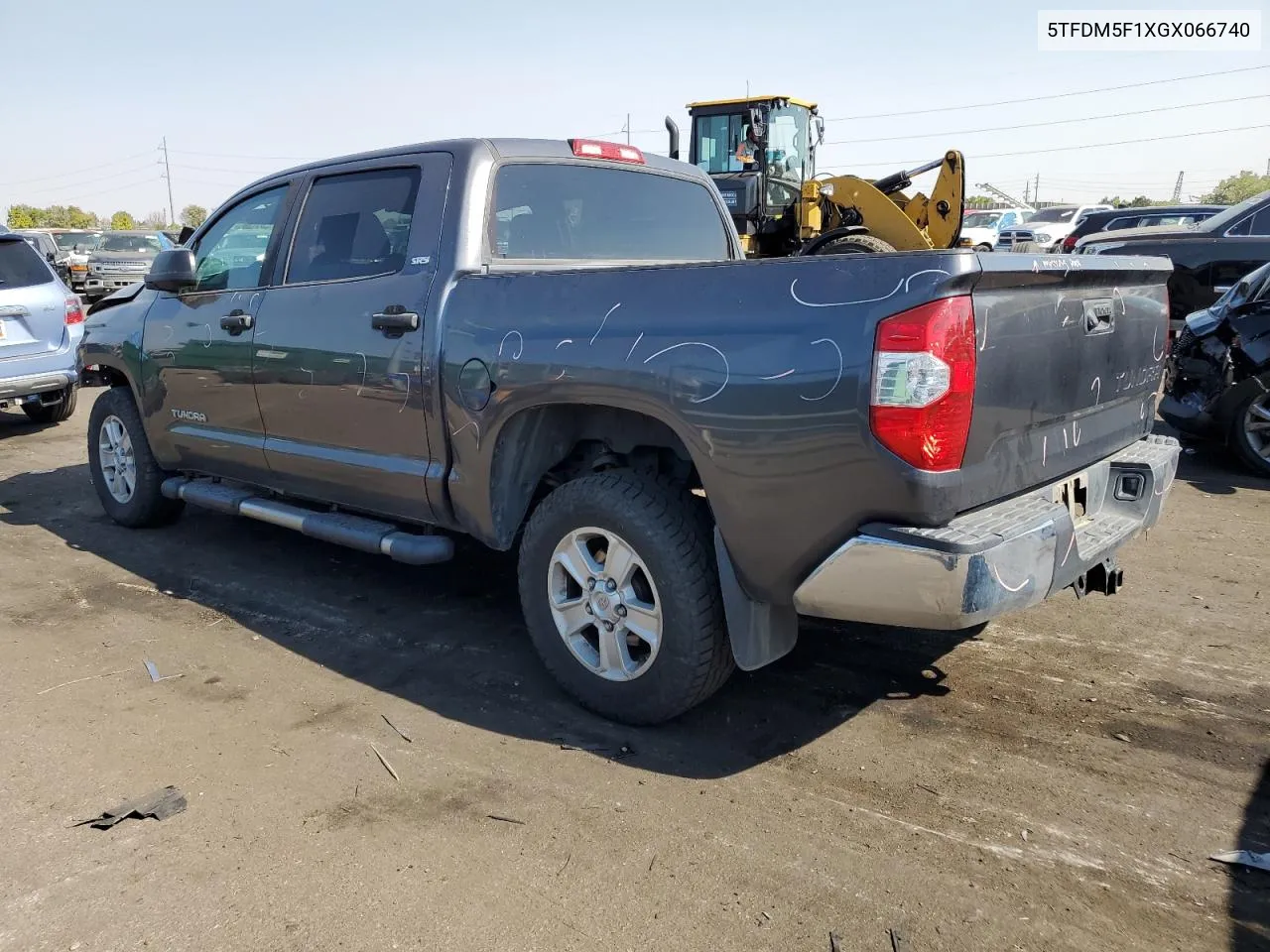 2016 Toyota Tundra Crewmax Sr5 VIN: 5TFDM5F1XGX066740 Lot: 74838224