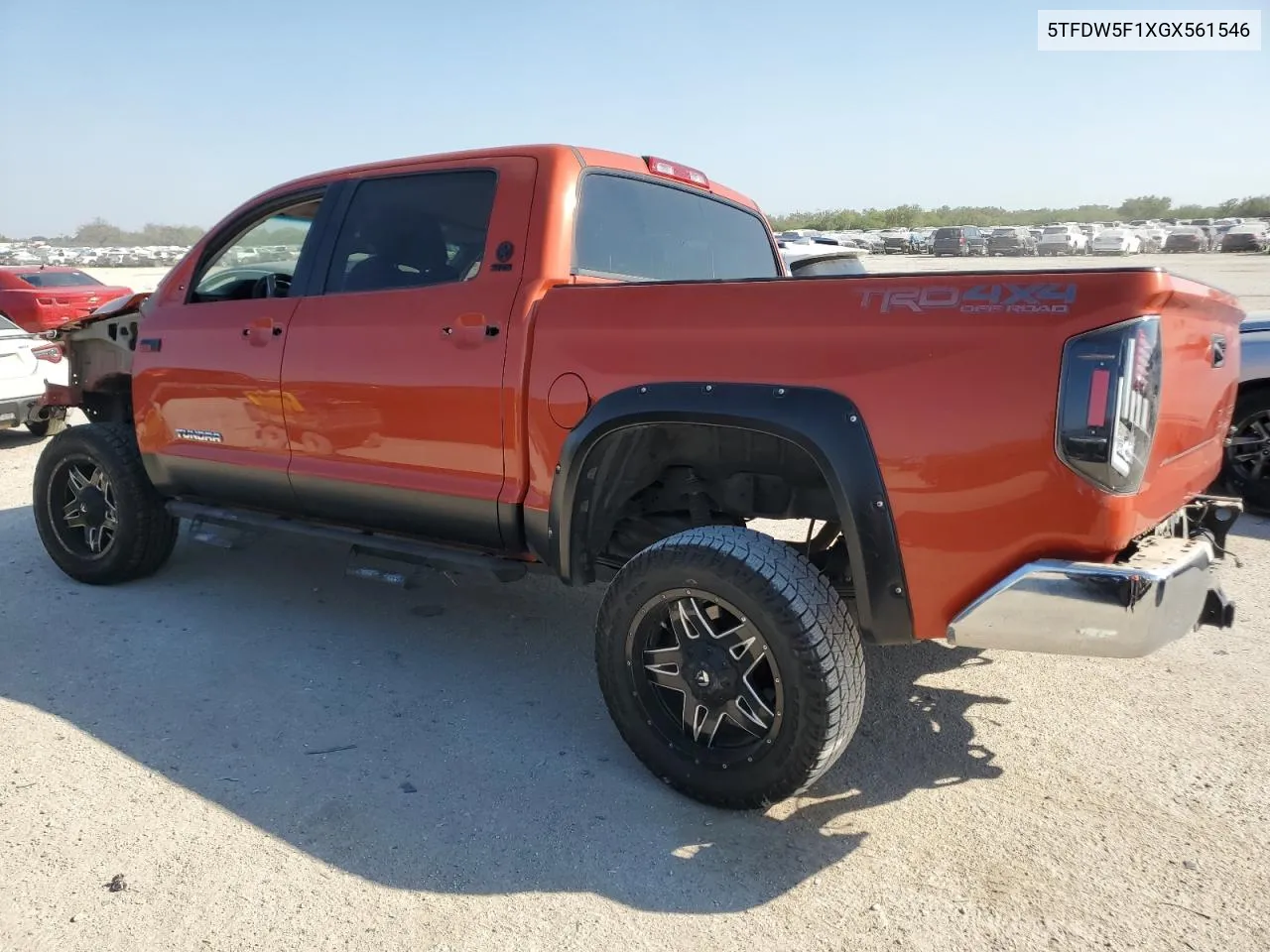 2016 Toyota Tundra Crewmax Sr5 VIN: 5TFDW5F1XGX561546 Lot: 74925904