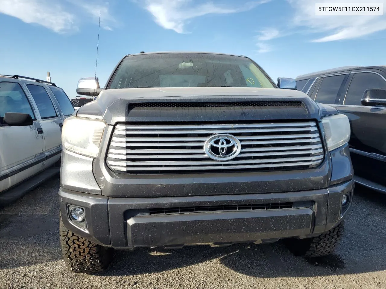 2016 Toyota Tundra Crewmax 1794 VIN: 5TFGW5F11GX211574 Lot: 75138854