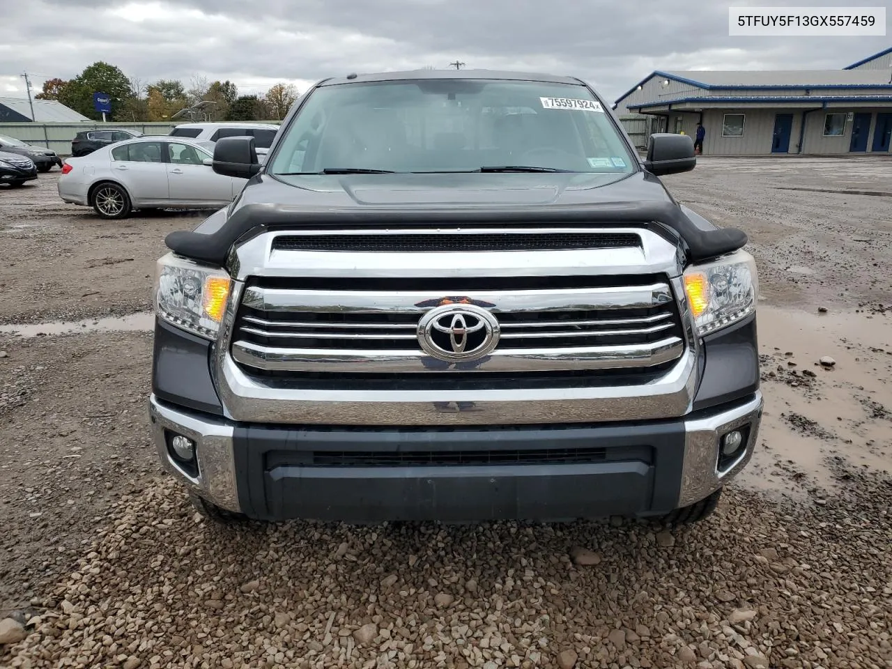 2016 Toyota Tundra Double Cab Sr VIN: 5TFUY5F13GX557459 Lot: 75597924