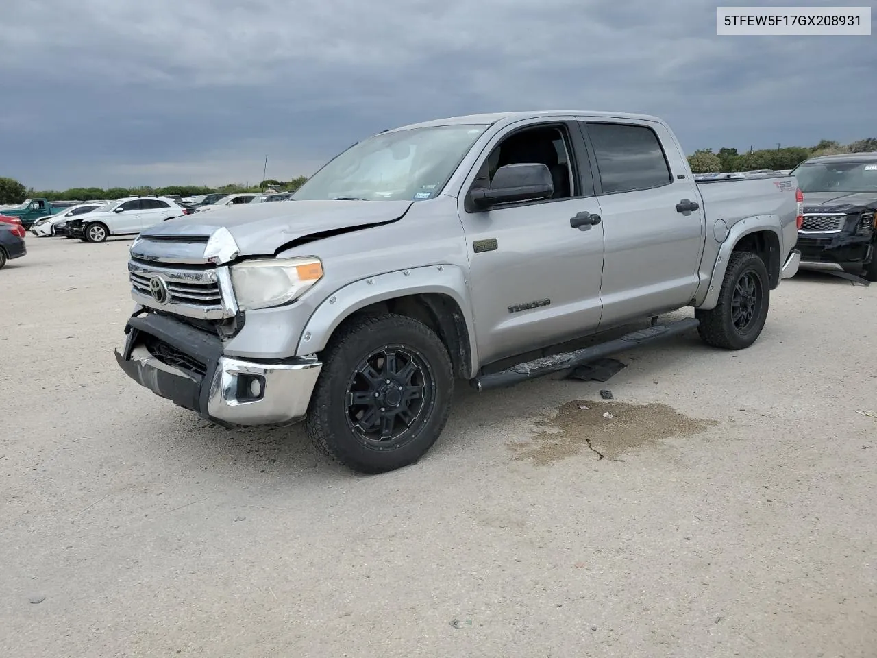 2016 Toyota Tundra Crewmax Sr5 VIN: 5TFEW5F17GX208931 Lot: 76302164