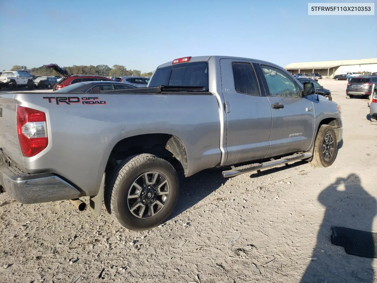 2016 Toyota Tundra Double Cab Sr VIN: 5TFRW5F11GX210353 Lot: 76610864