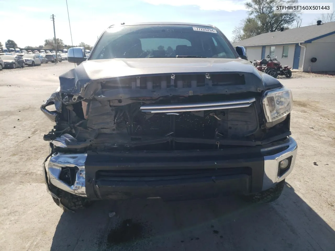 2016 Toyota Tundra Crewmax Limited VIN: 5TFHW5F16GX501443 Lot: 77225294