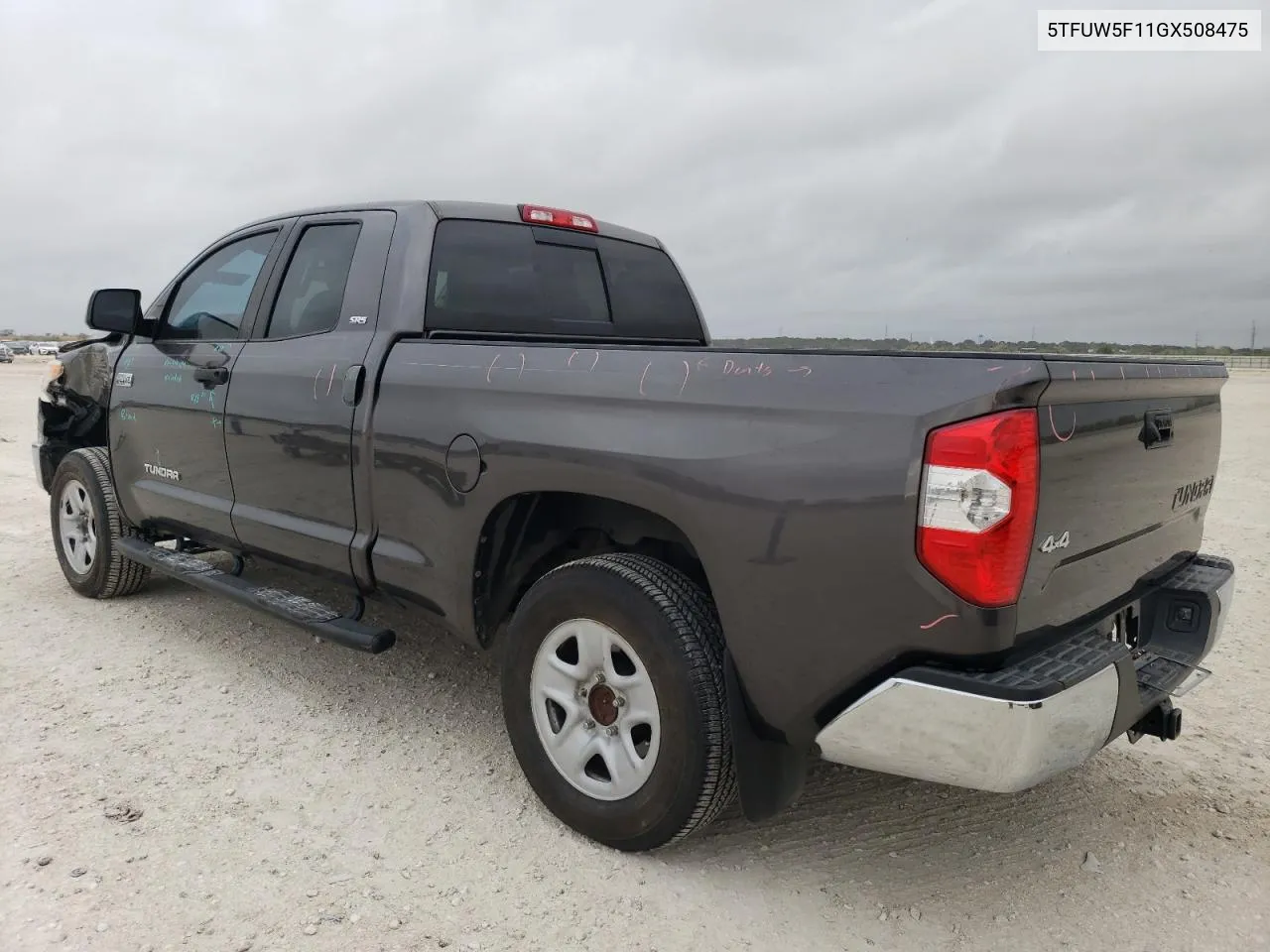 2016 Toyota Tundra Double Cab Sr VIN: 5TFUW5F11GX508475 Lot: 78169274