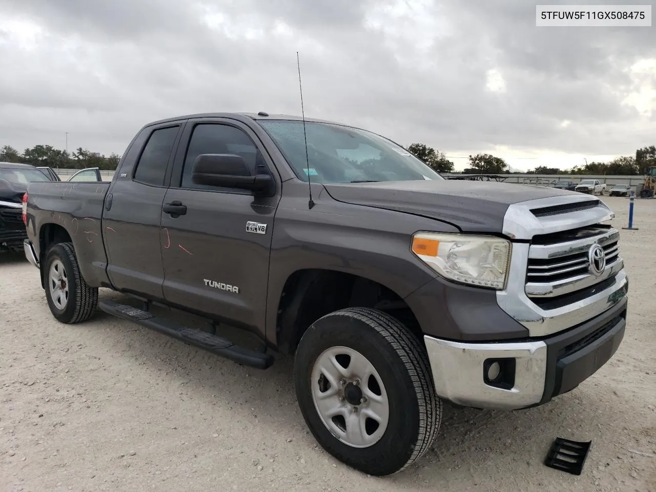 5TFUW5F11GX508475 2016 Toyota Tundra Double Cab Sr