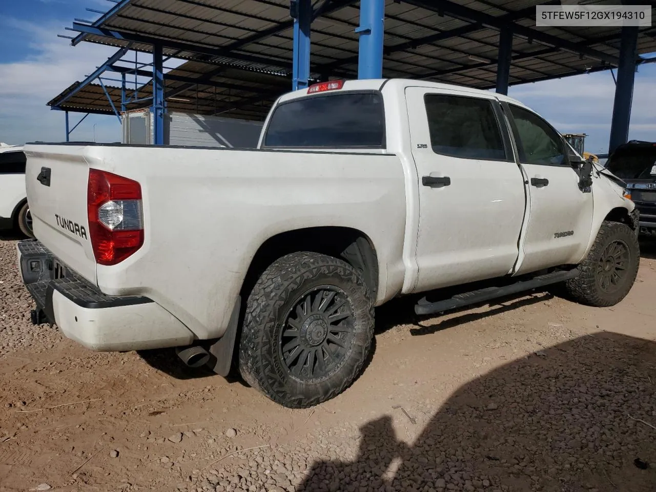 2016 Toyota Tundra Crewmax Sr5 VIN: 5TFEW5F12GX194310 Lot: 78489764