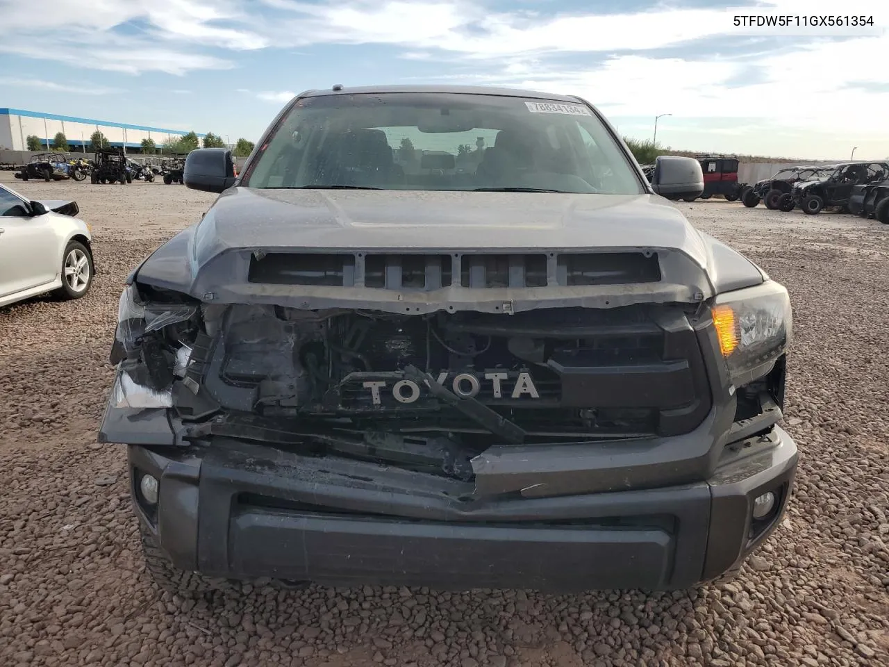 2016 Toyota Tundra Crewmax Sr5 VIN: 5TFDW5F11GX561354 Lot: 78834134