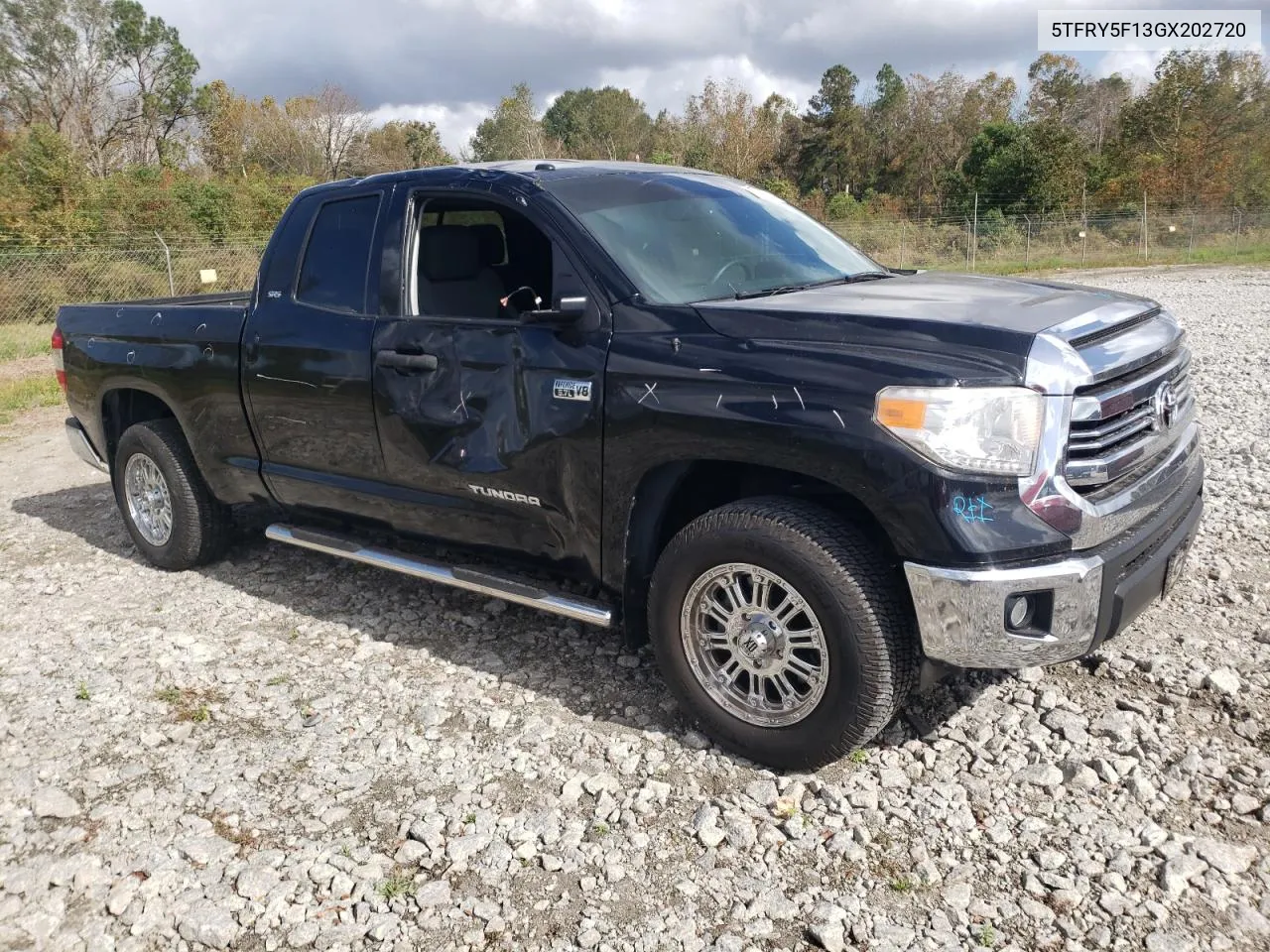 2016 Toyota Tundra Double Cab Sr VIN: 5TFRY5F13GX202720 Lot: 78991144