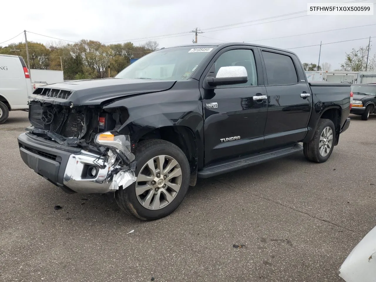 2016 Toyota Tundra Crewmax Limited VIN: 5TFHW5F1XGX500599 Lot: 79105454