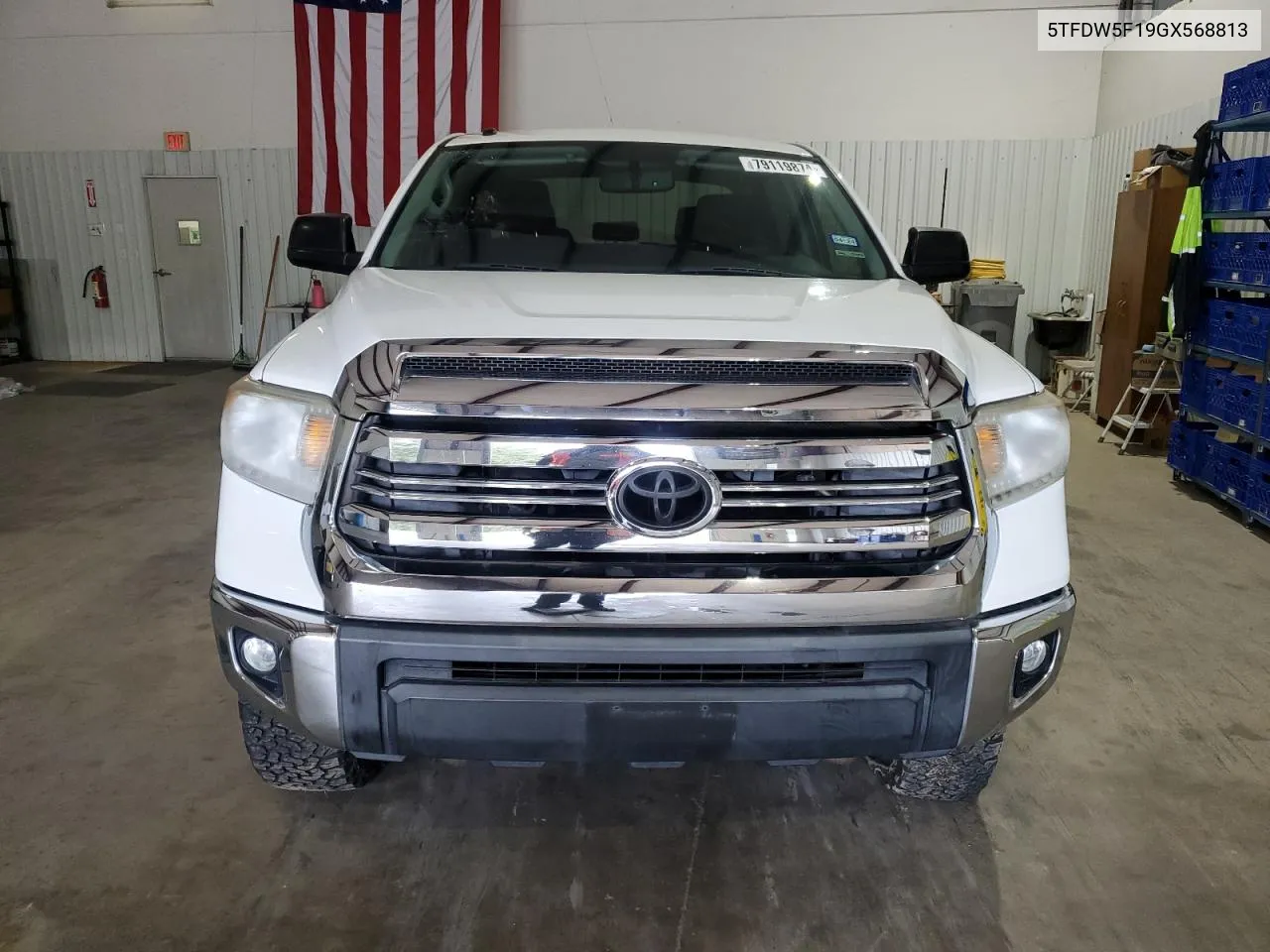 5TFDW5F19GX568813 2016 Toyota Tundra Crewmax Sr5