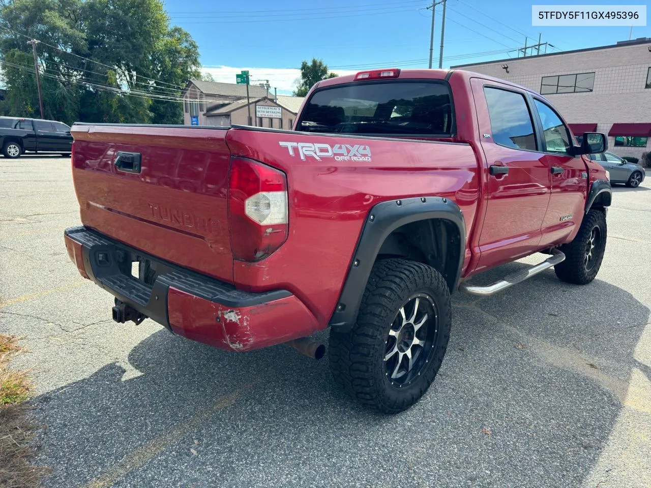 2016 Toyota Tundra Crewmax Sr5 VIN: 5TFDY5F11GX495396 Lot: 79326054